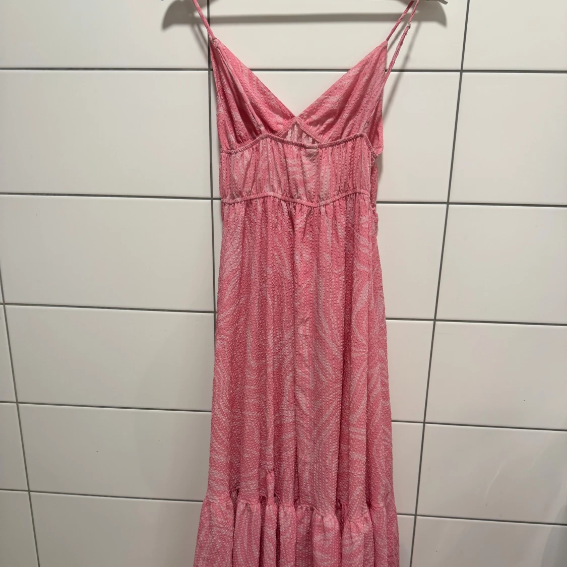 HM rosa klänning XS - 2