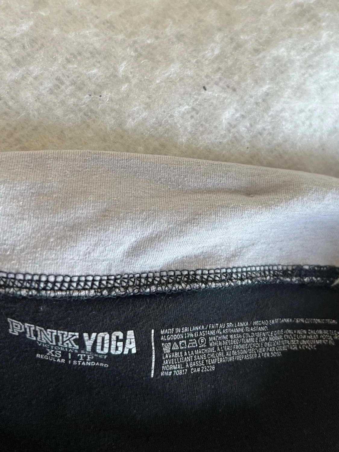 Svarta bootcut byxor från Victoria's Secret Pink - 6