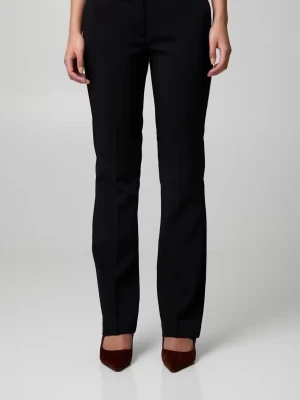 Svarta kostymbyxor med bootcut - Kostymbyxor från bik bok Vera flare kostymbyxor.