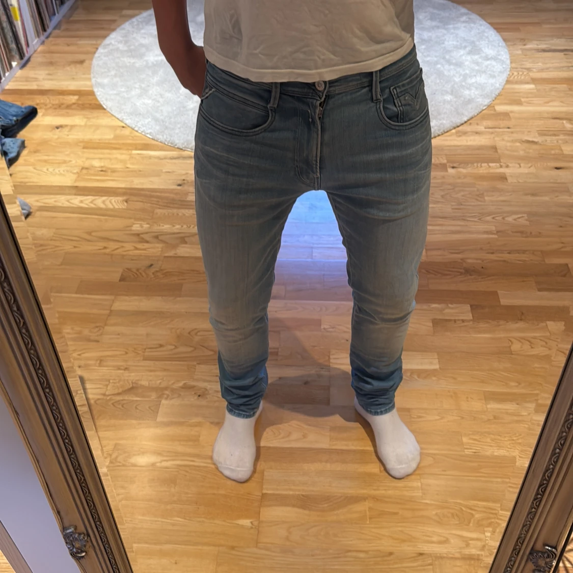 Replay Anbass ljusblå jeans - 2