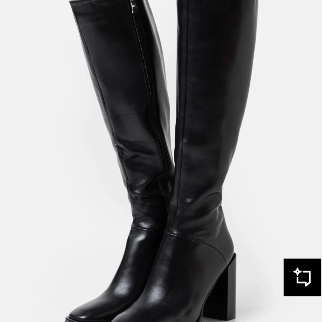 Svarta högklackade stövlar RAID - 4