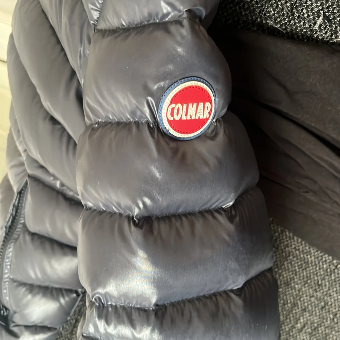 Svart Colmar pufferjacka med huva - 2