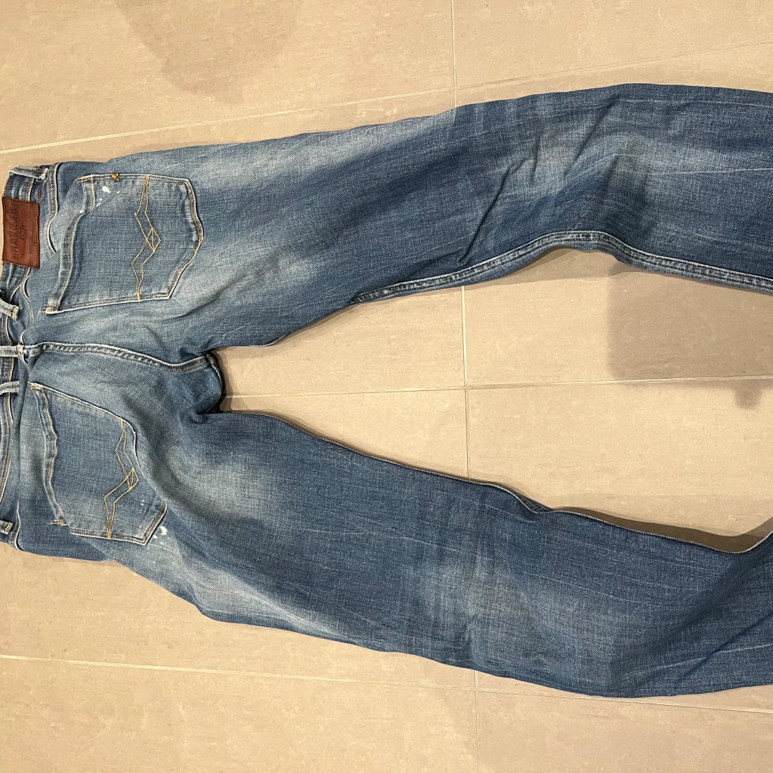 Blå Replay jeans, W34 L34 - 1