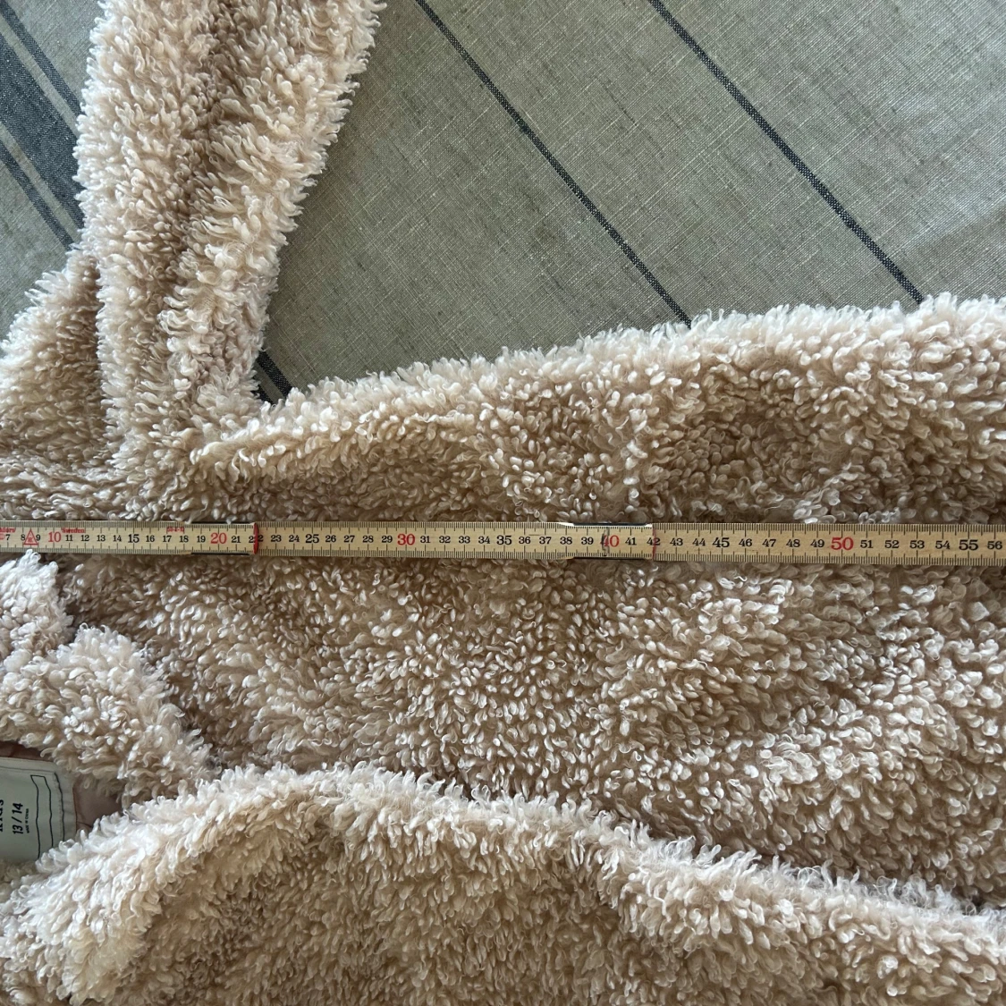 Beige teddyjacka Abercrombie Kids - 4