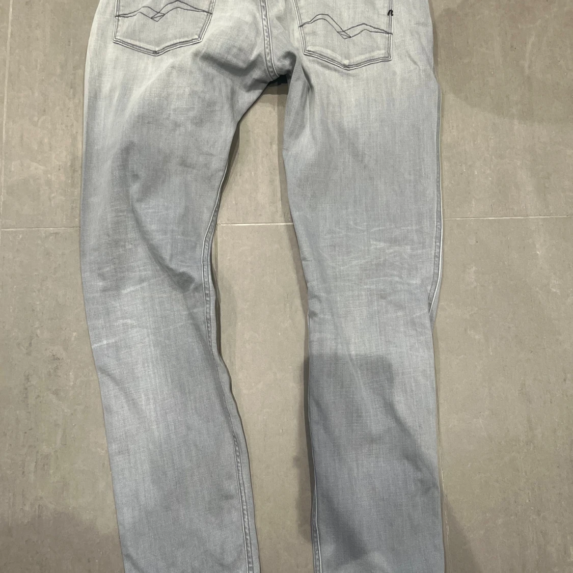 Replay Anbass ljusgrå slim jeans 32/32 - 1