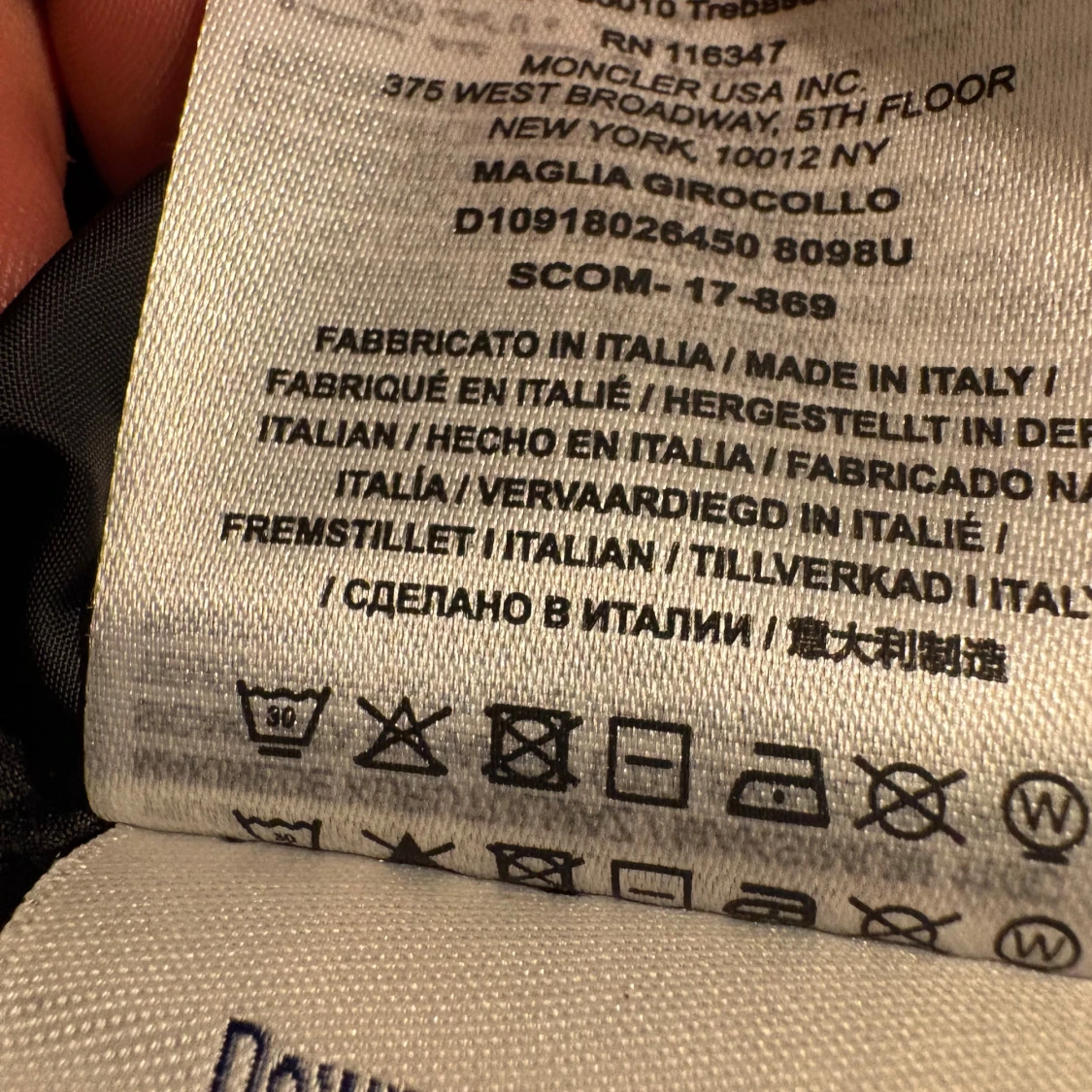 Svart Moncler Väst  - 3