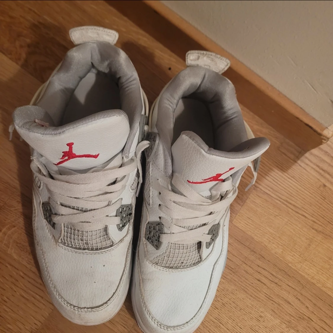 Retro white cement air jordans - 1