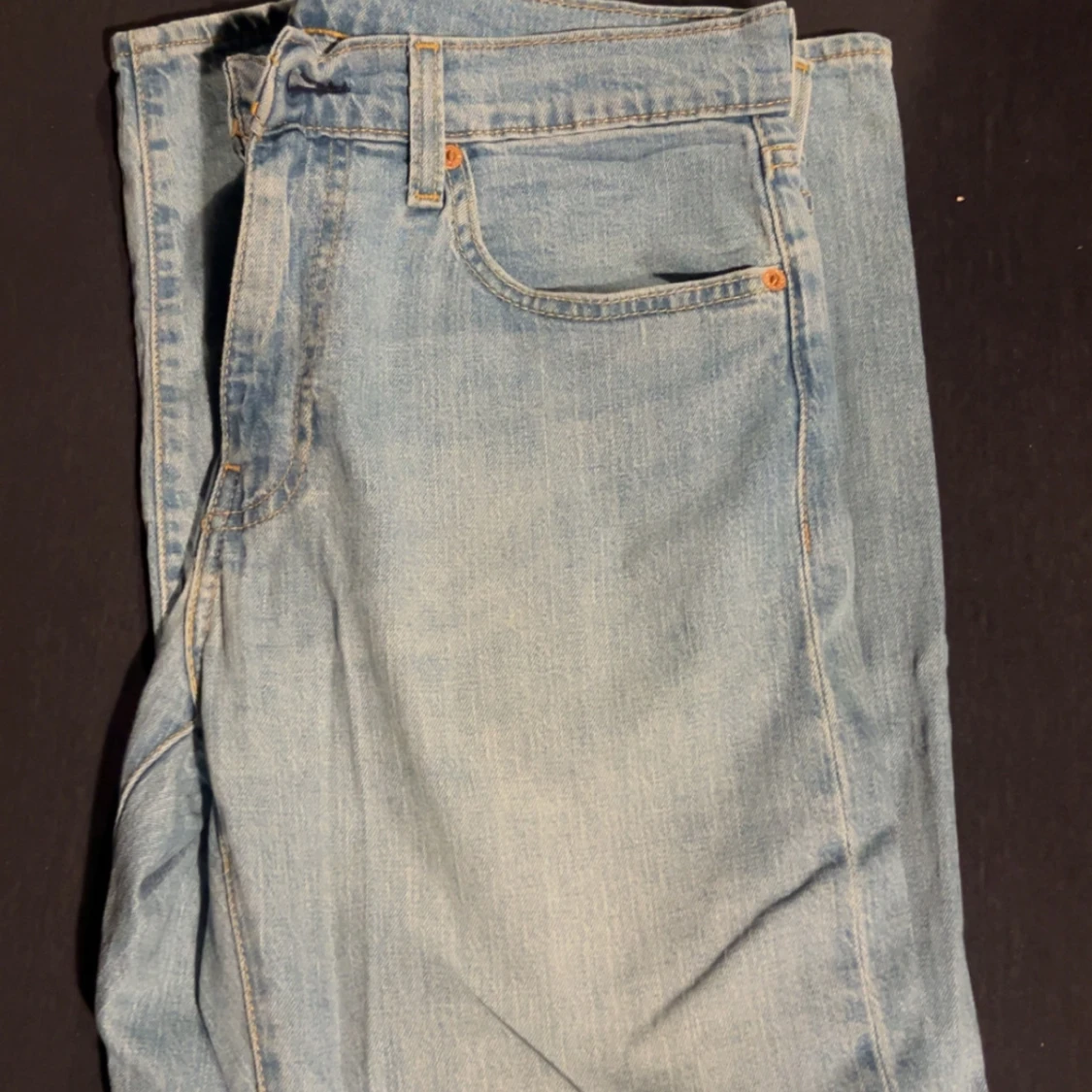 Levis 502 ljusblå jeans straight fit - 1