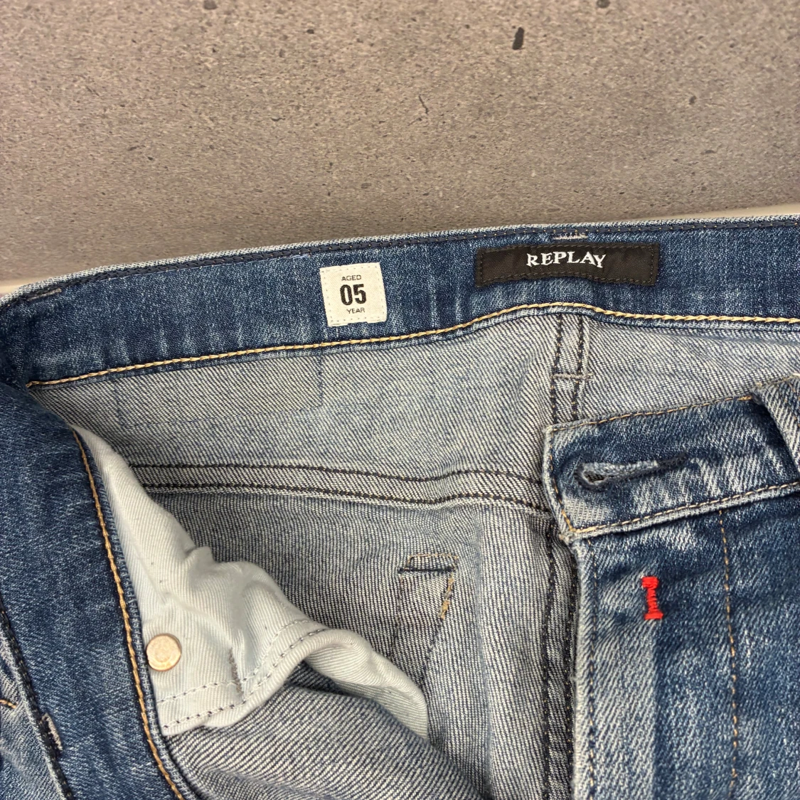 Replay blå jeans  - 4