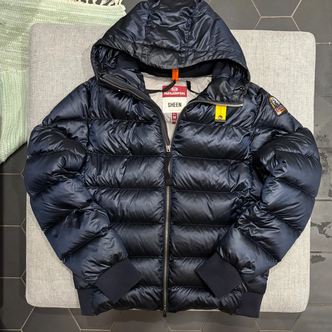 Mörkblå dunjacka Parajumpers Sheen M