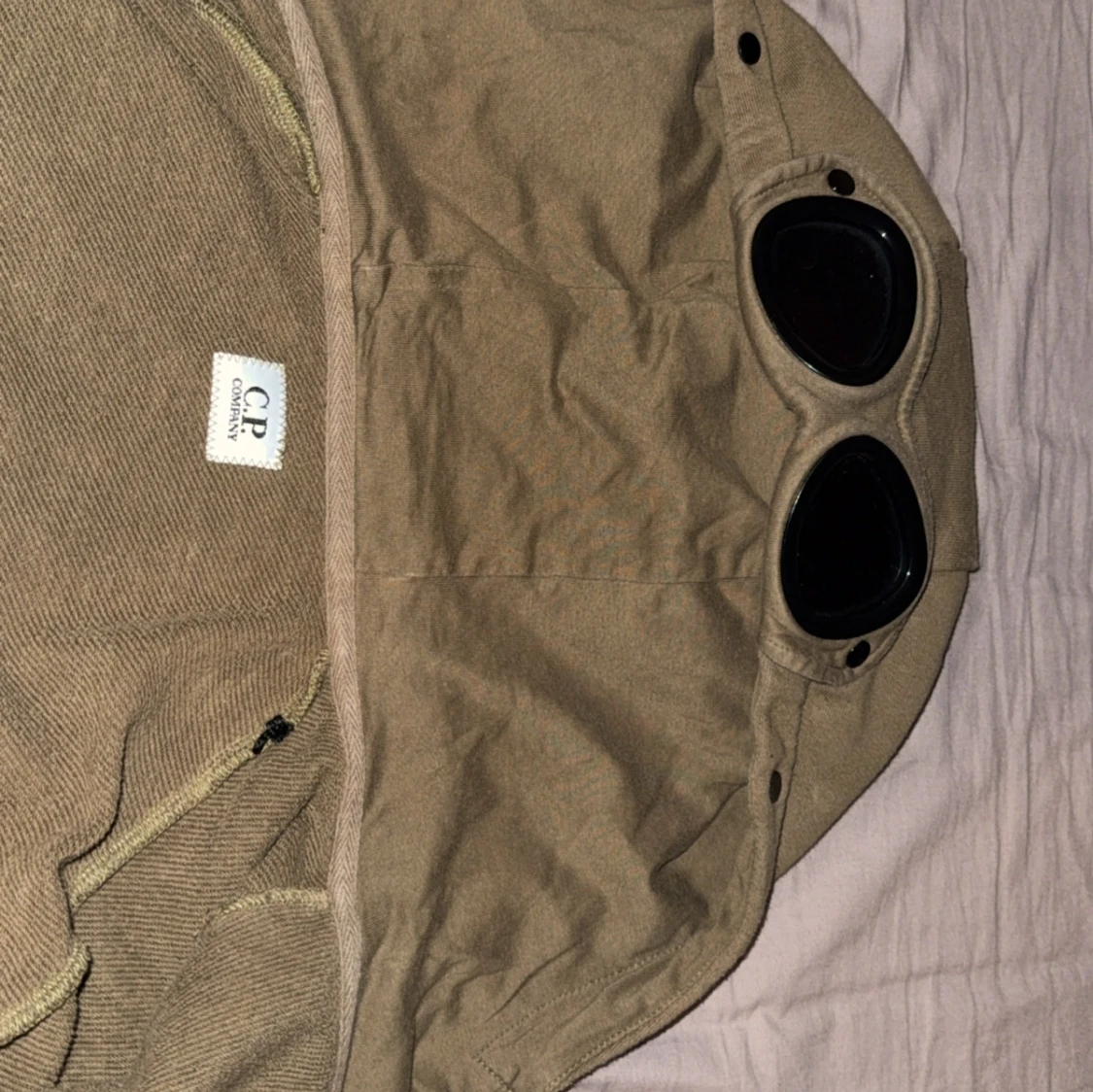 Beige hoodiejacka från C.P. Company M - 3