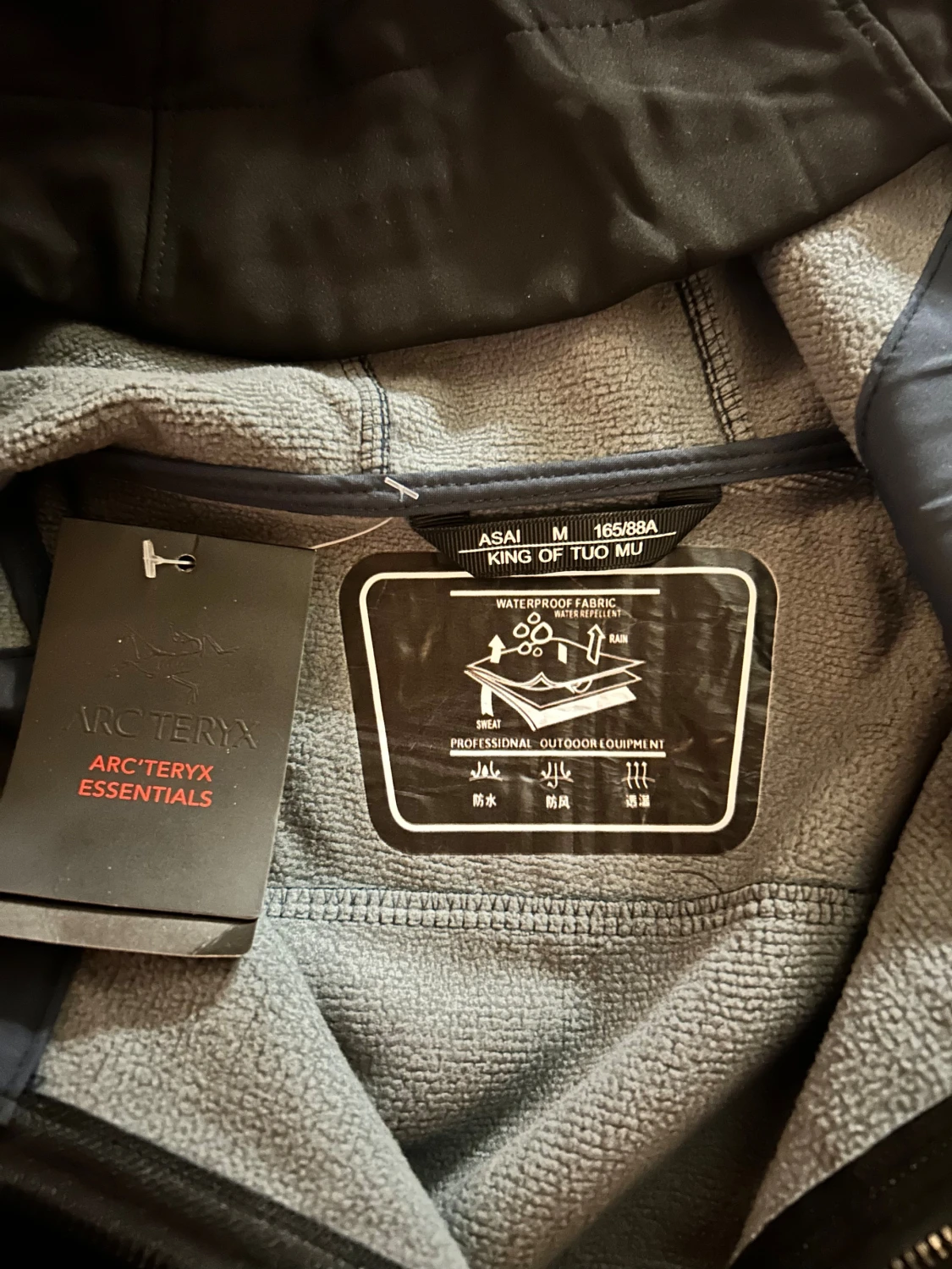 Svart vindjacka från Arc'teryx s - 2