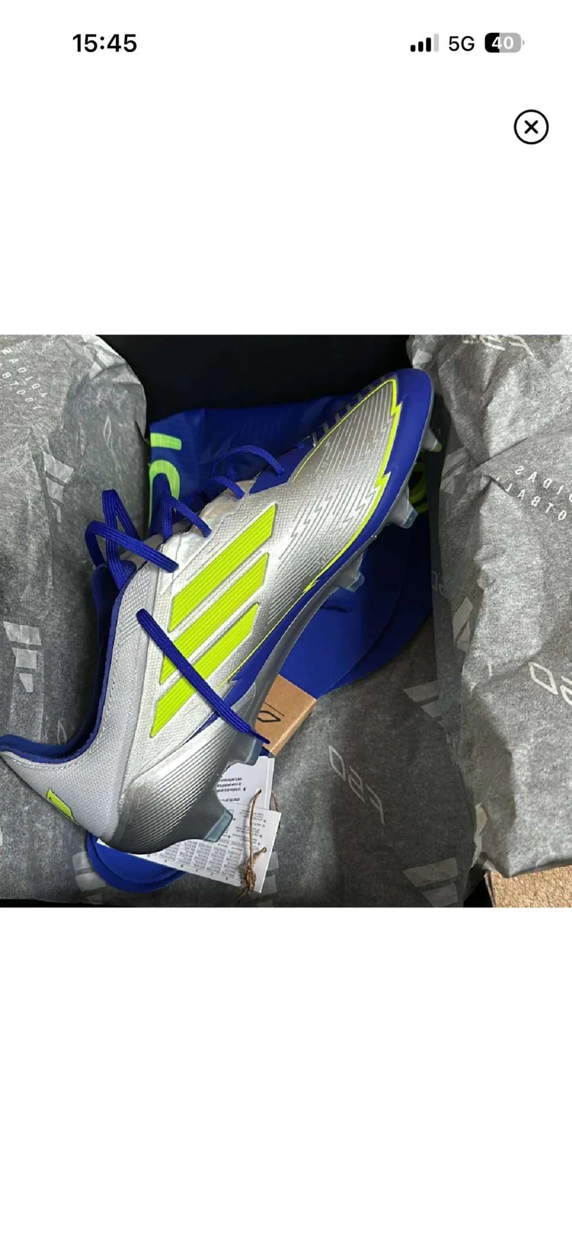 Adidas Elite f50 Fotbollsskor  - 1