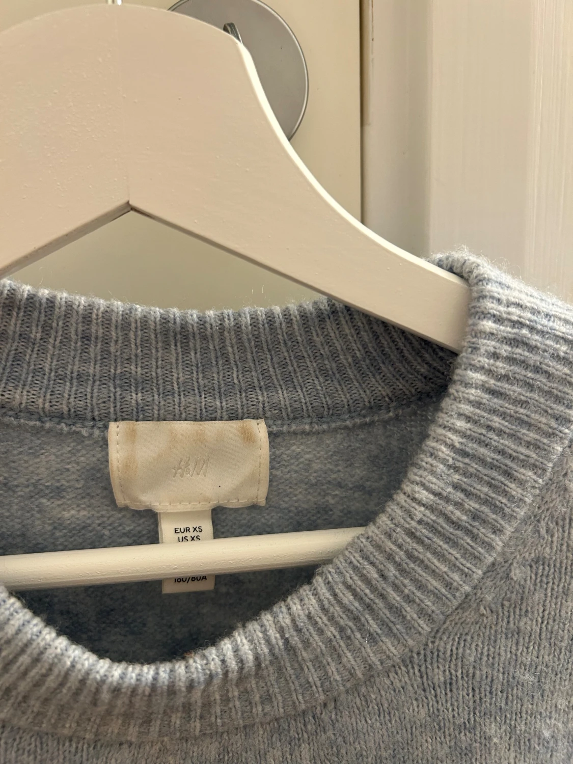 Ljusblå stickad tröja från H&M - 2