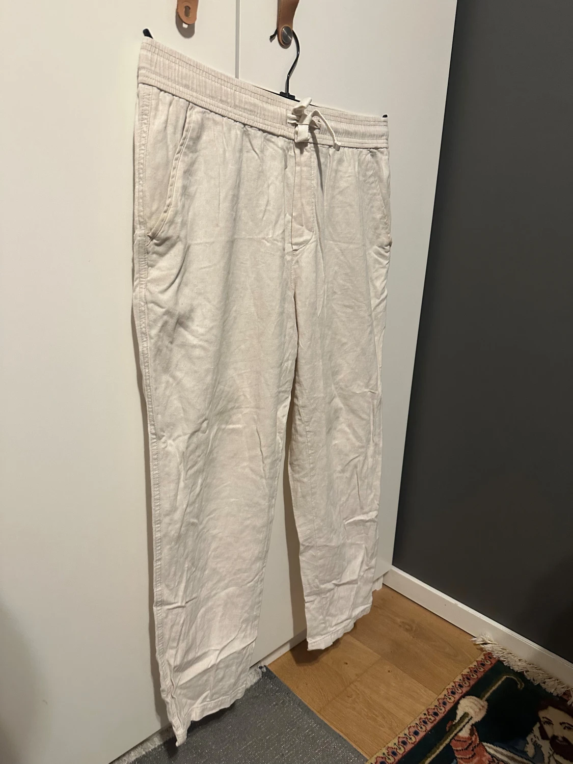 Beiga linnebyxor - 1