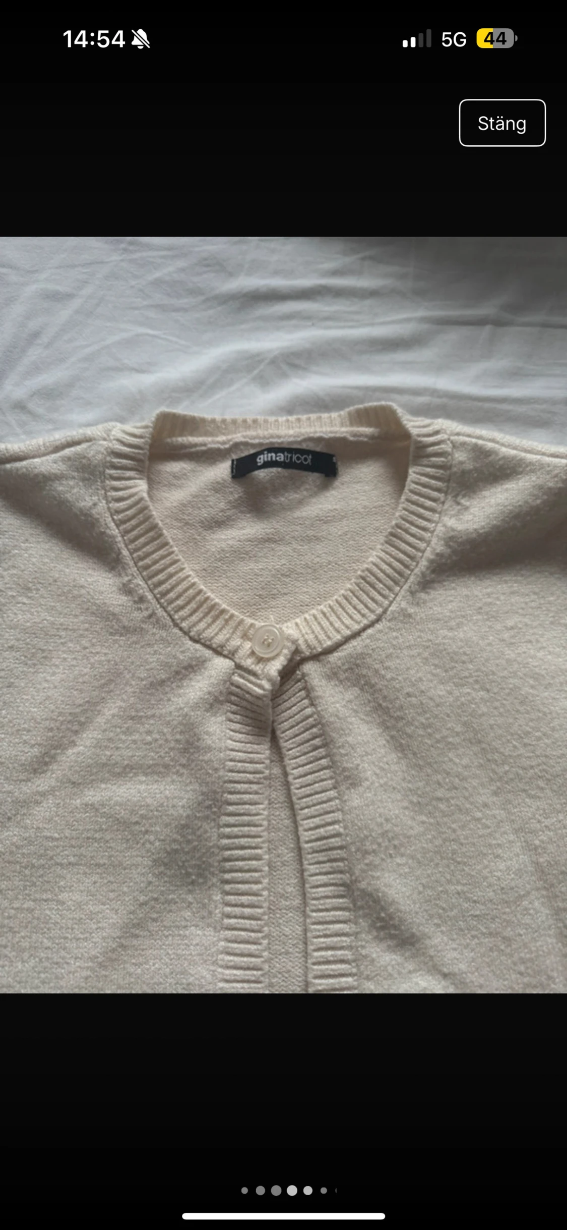 Beige kofta från Gina Tricot - 4