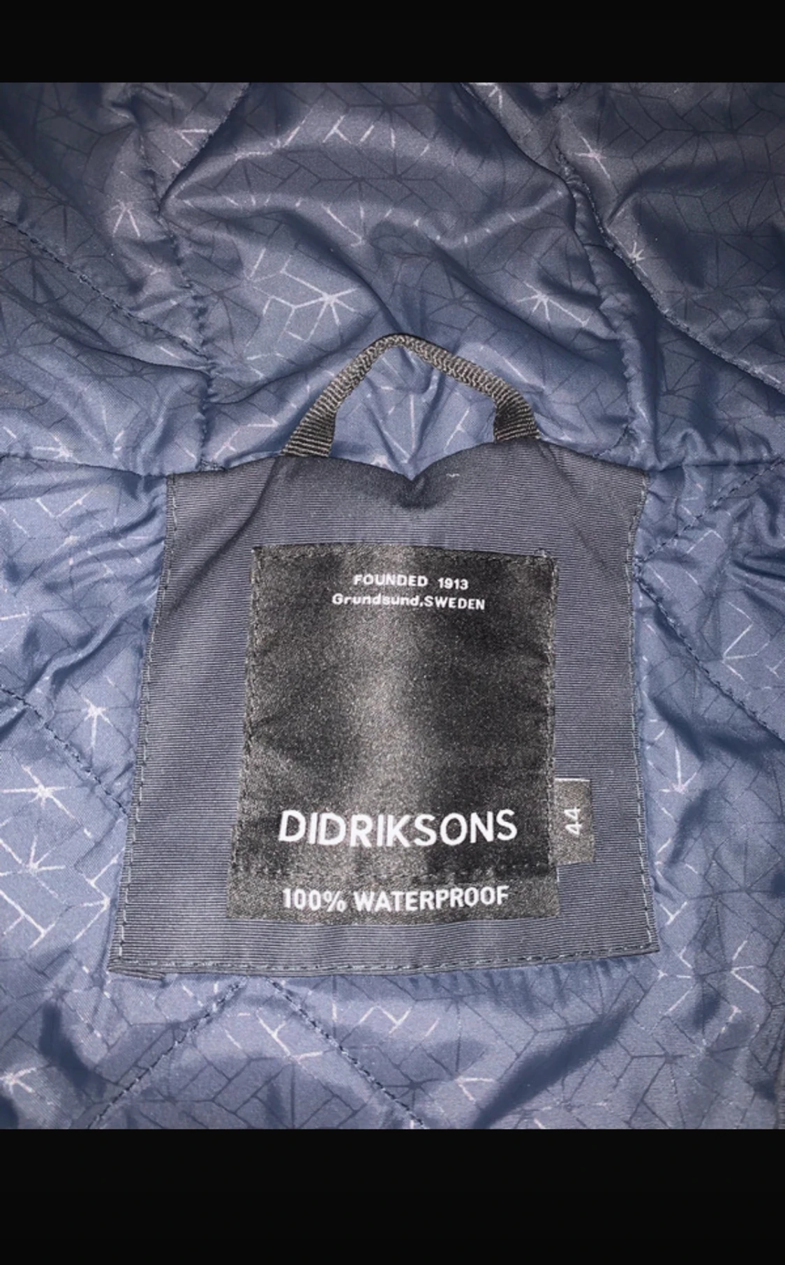 Mörkblå parkajacka från Didriksons - 4