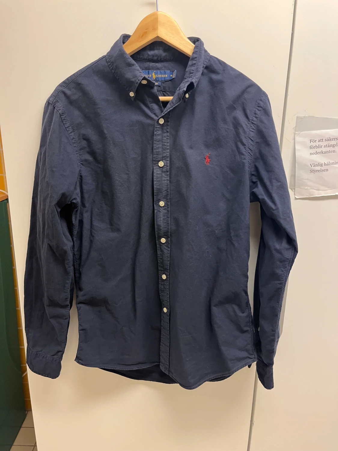 Ralph Lauren Blå Skjorta Storlek Medium