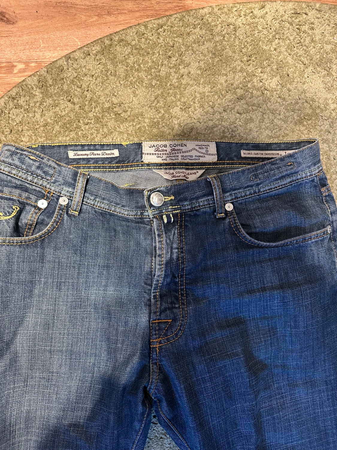 Jacob Cohen blå jeans straight fit