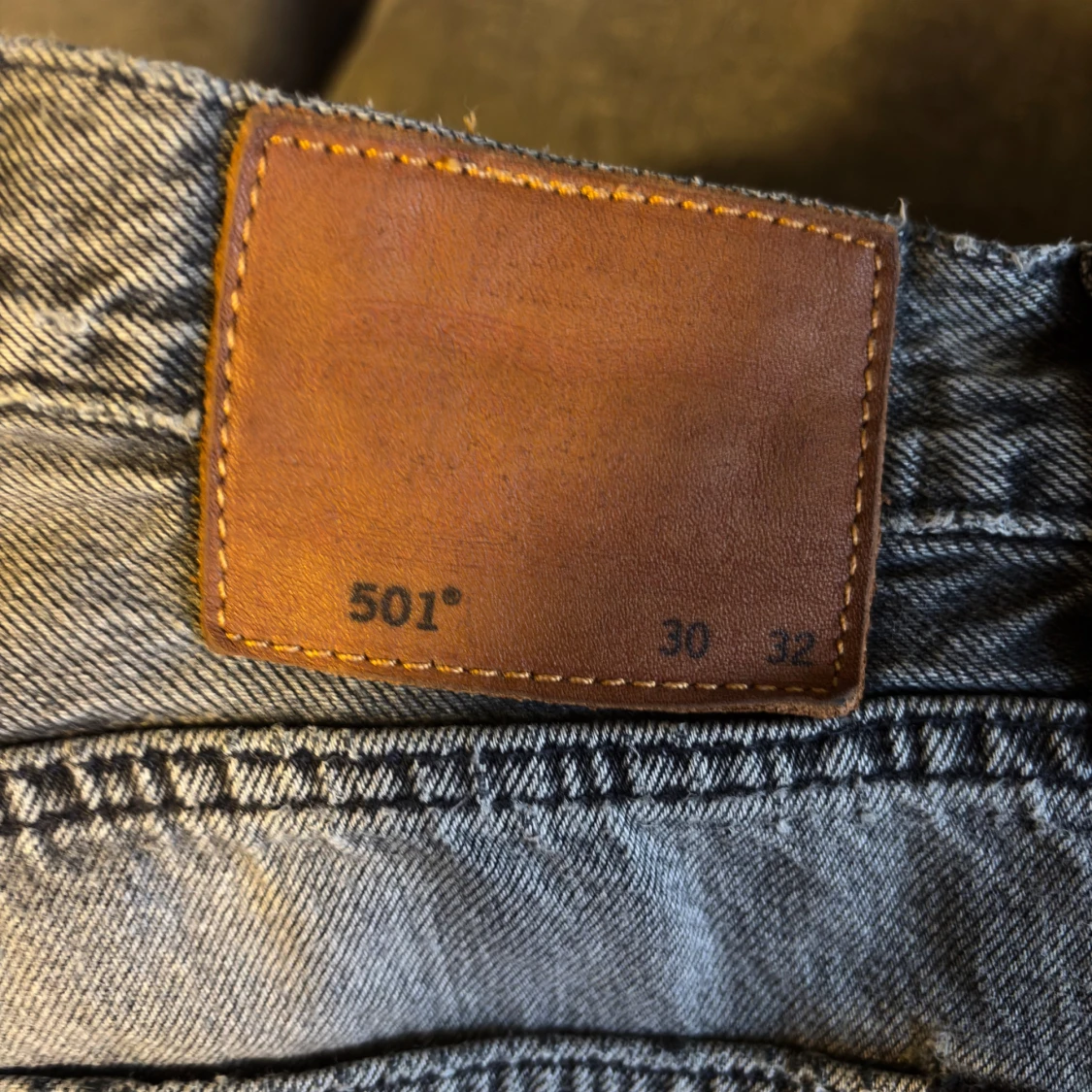 Levi’s 501 – Straight svarta jeans - 2