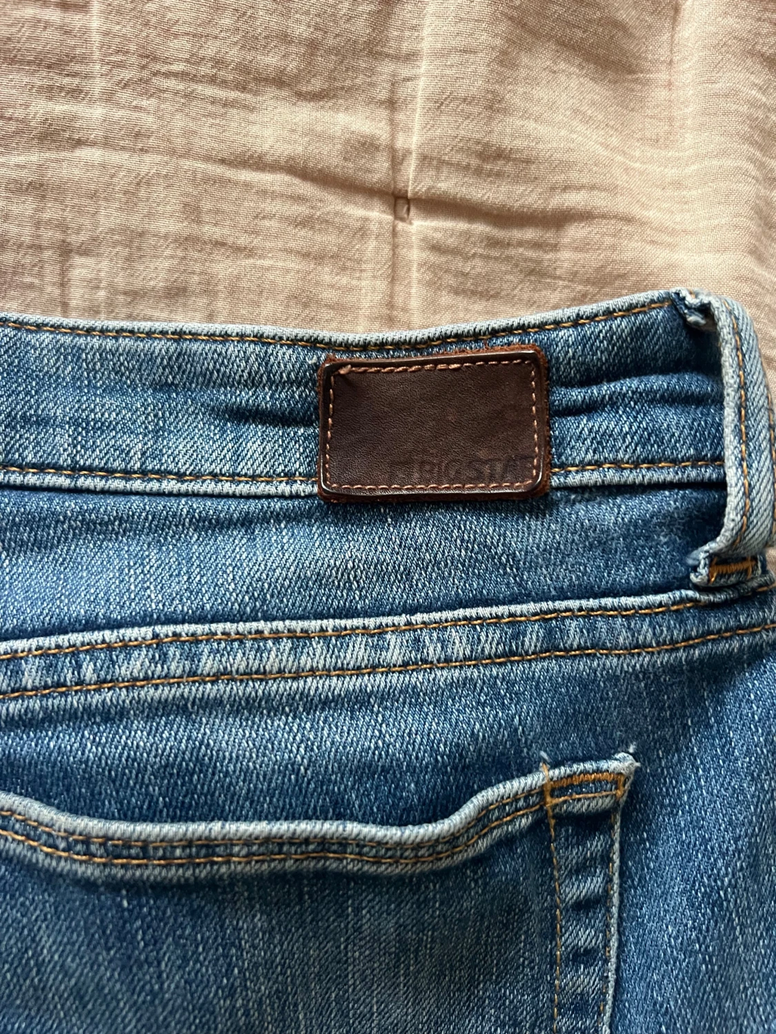 Blå bootcut jeans från Big Star - 3