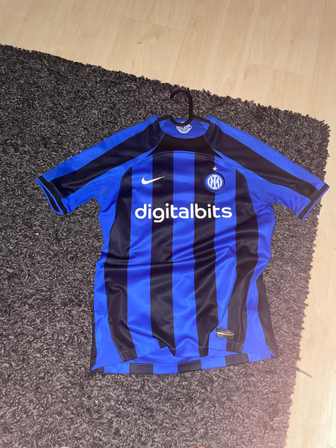 Inter Milan matchtröja Nike blå/svart