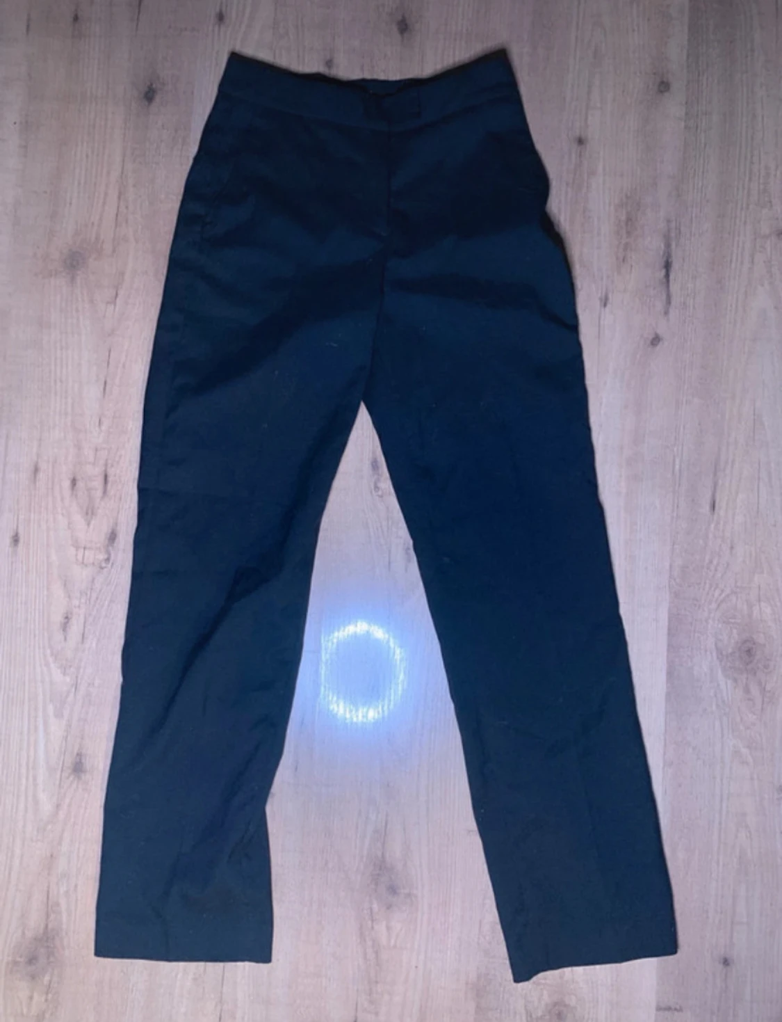 Svarta raka kostymbyxor - 1