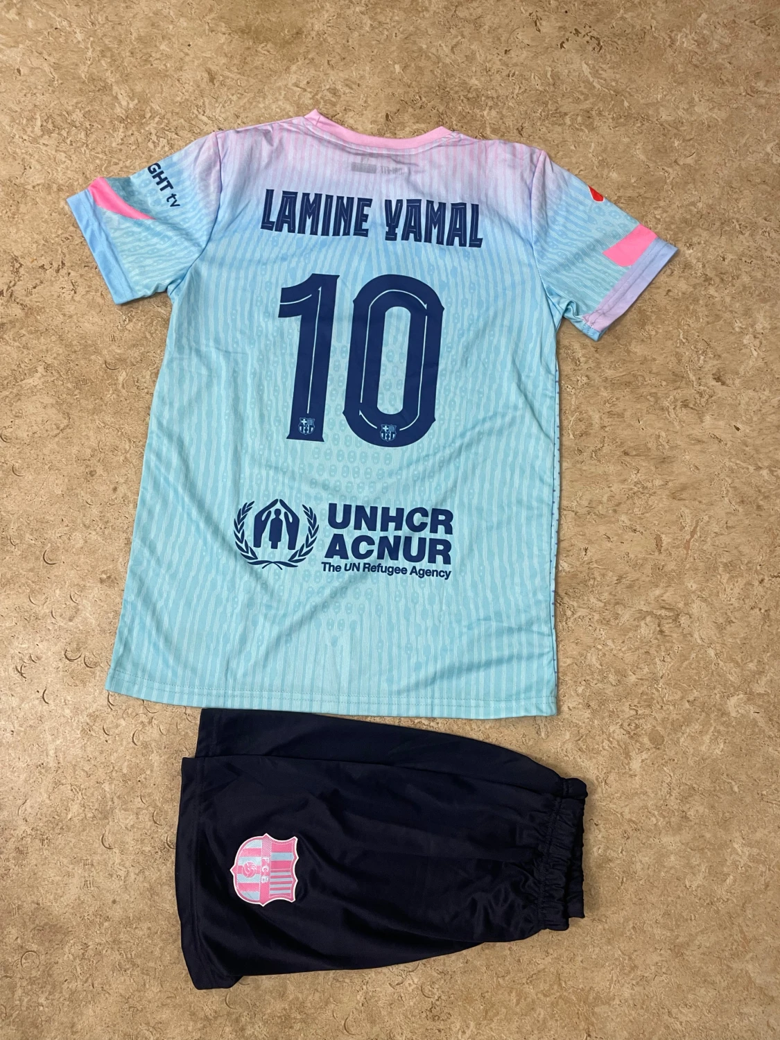 Barça Lamine Yamal #10 fotbollströja - 1