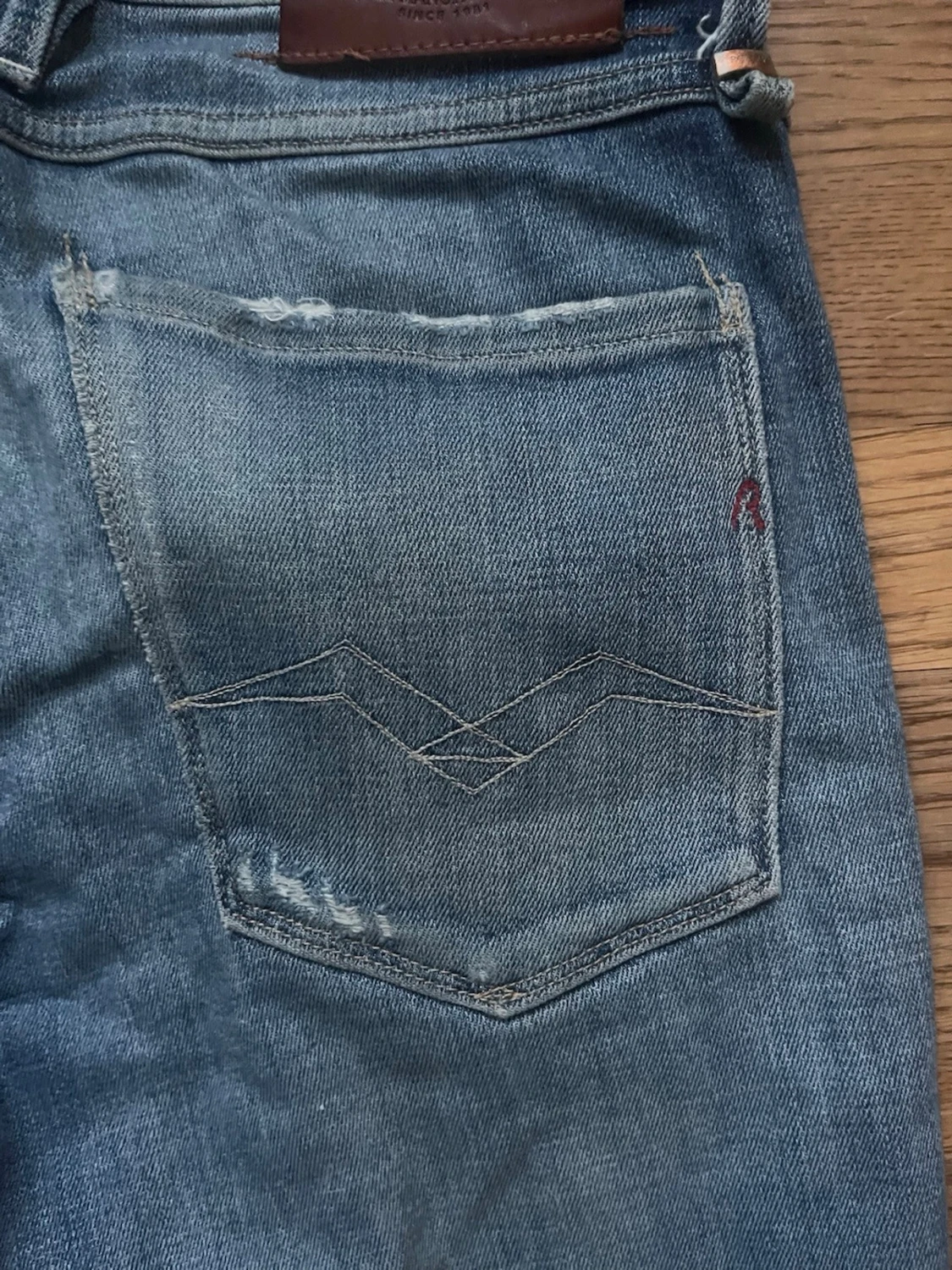 Replay Anbass Slim Fit Jeans Blå 33 - 2