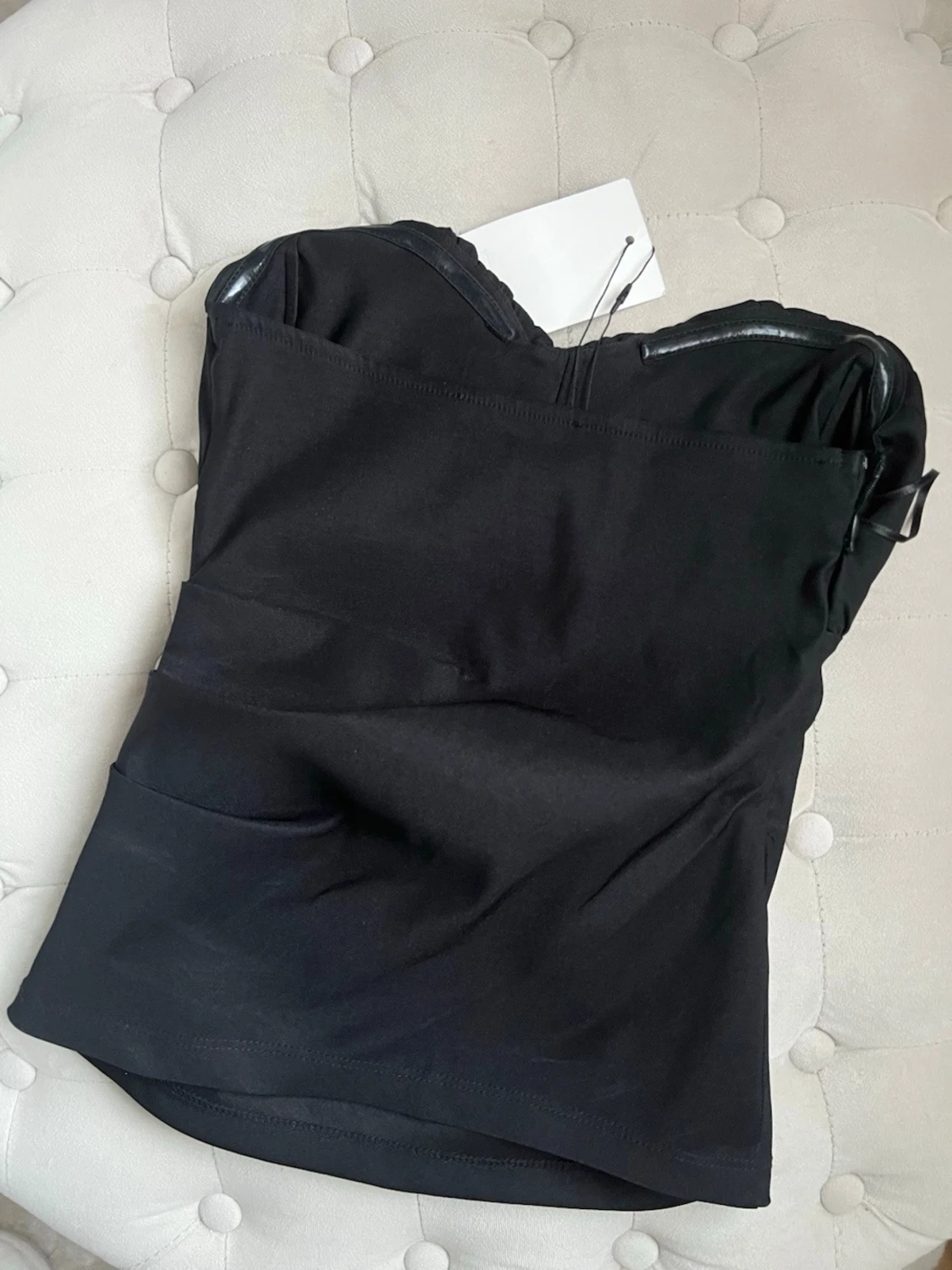 svart tubtopp från Zara - 2