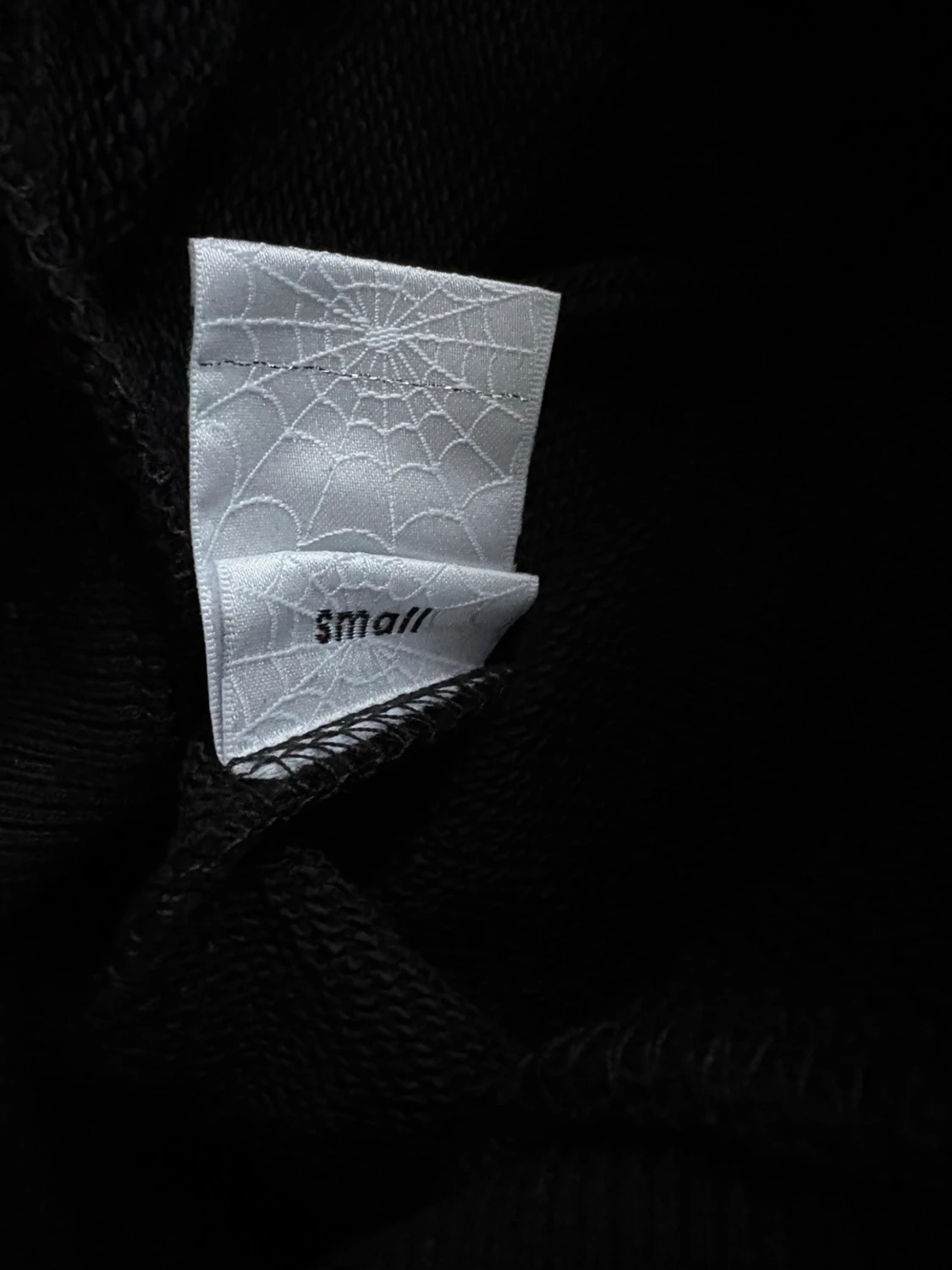 Svart Sp5der Hoodie - 2