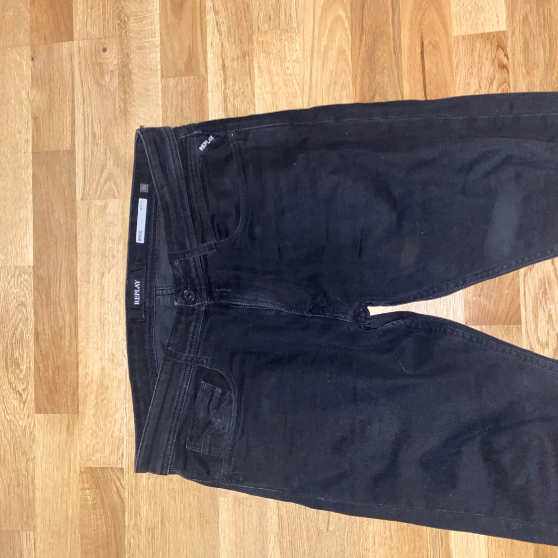 Svarta Replay jeans Rocco - 1
