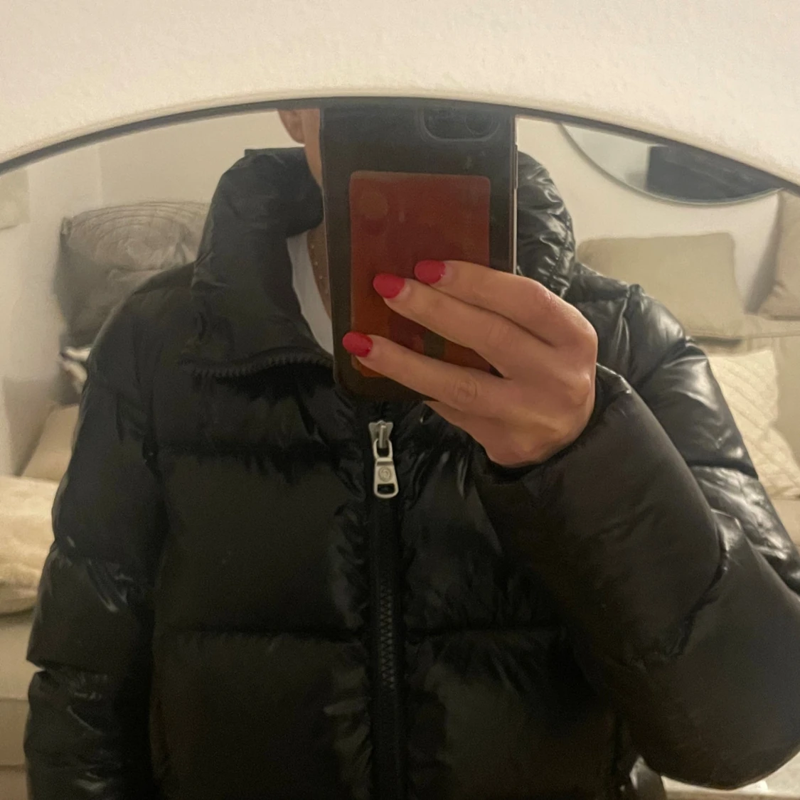 Svart dunjacka från Colmar - 2