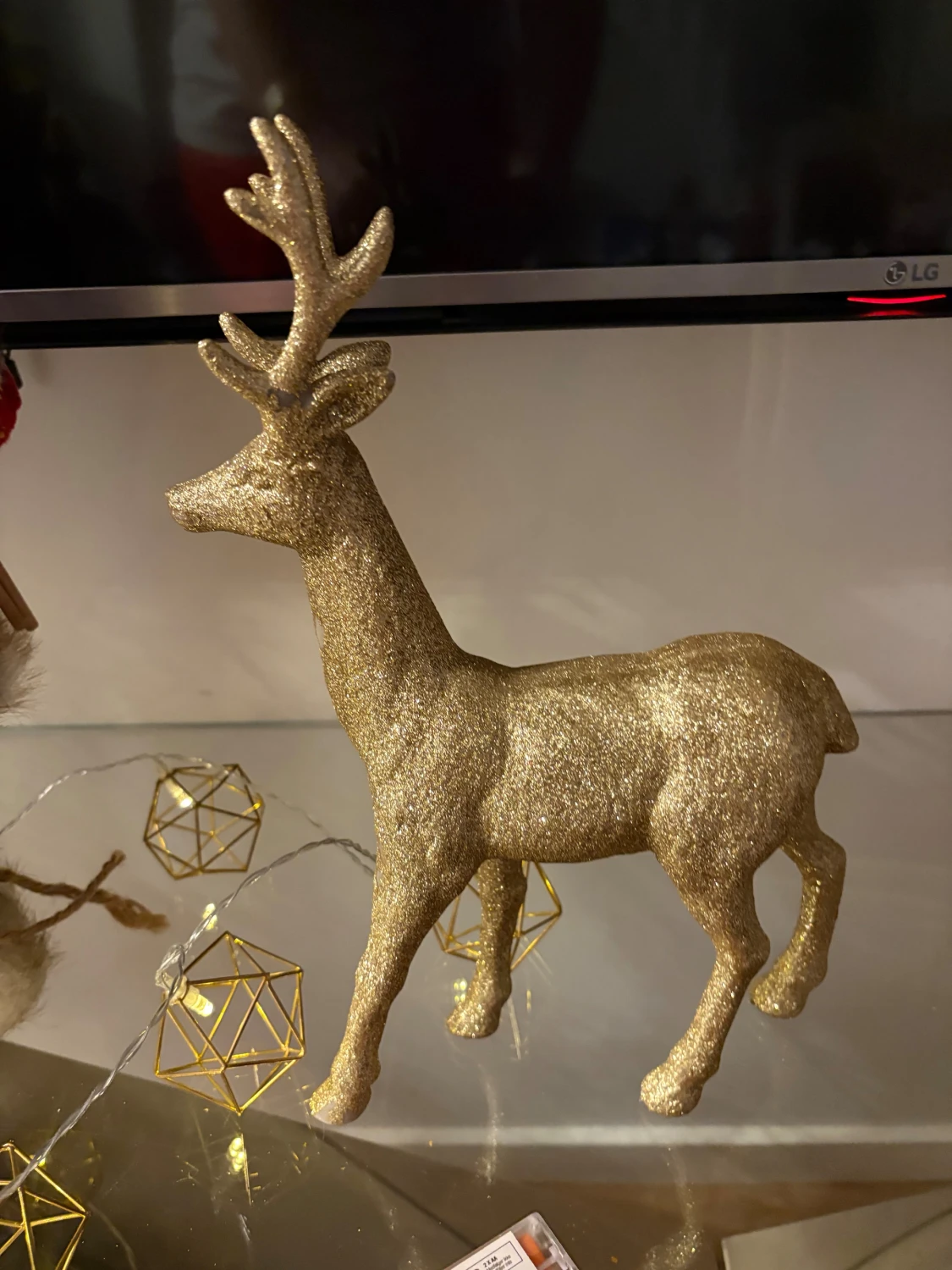 Super fin tomte med älg 🫎 och fina jul ljus 🕯️  - 2