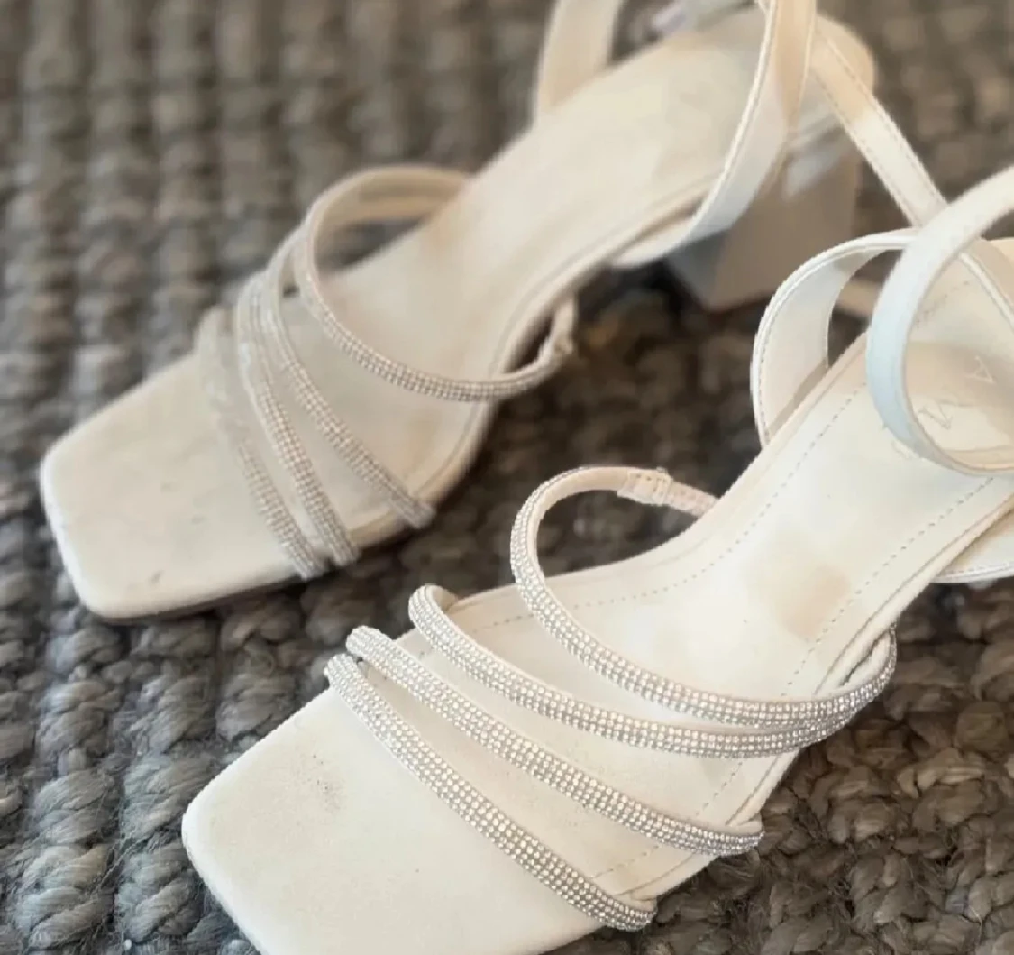 Balklänning skor tyll ljusrosa - 3