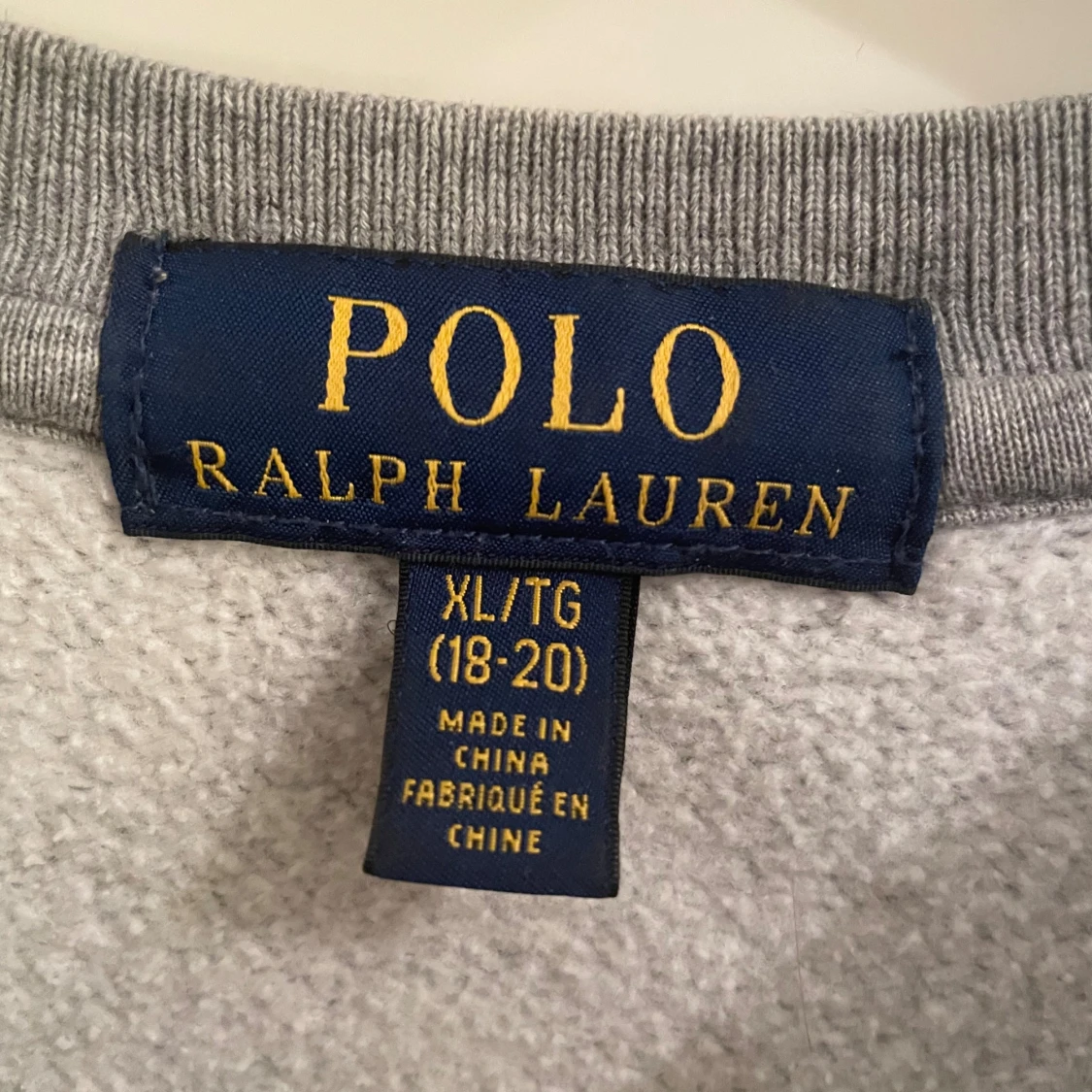 Grå sweatshirt från Polo Ralph Lauren - 1