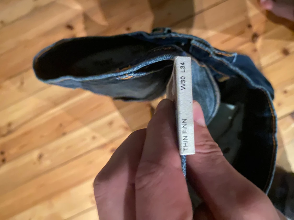 Nudie Jeans blå denimjeans - 4