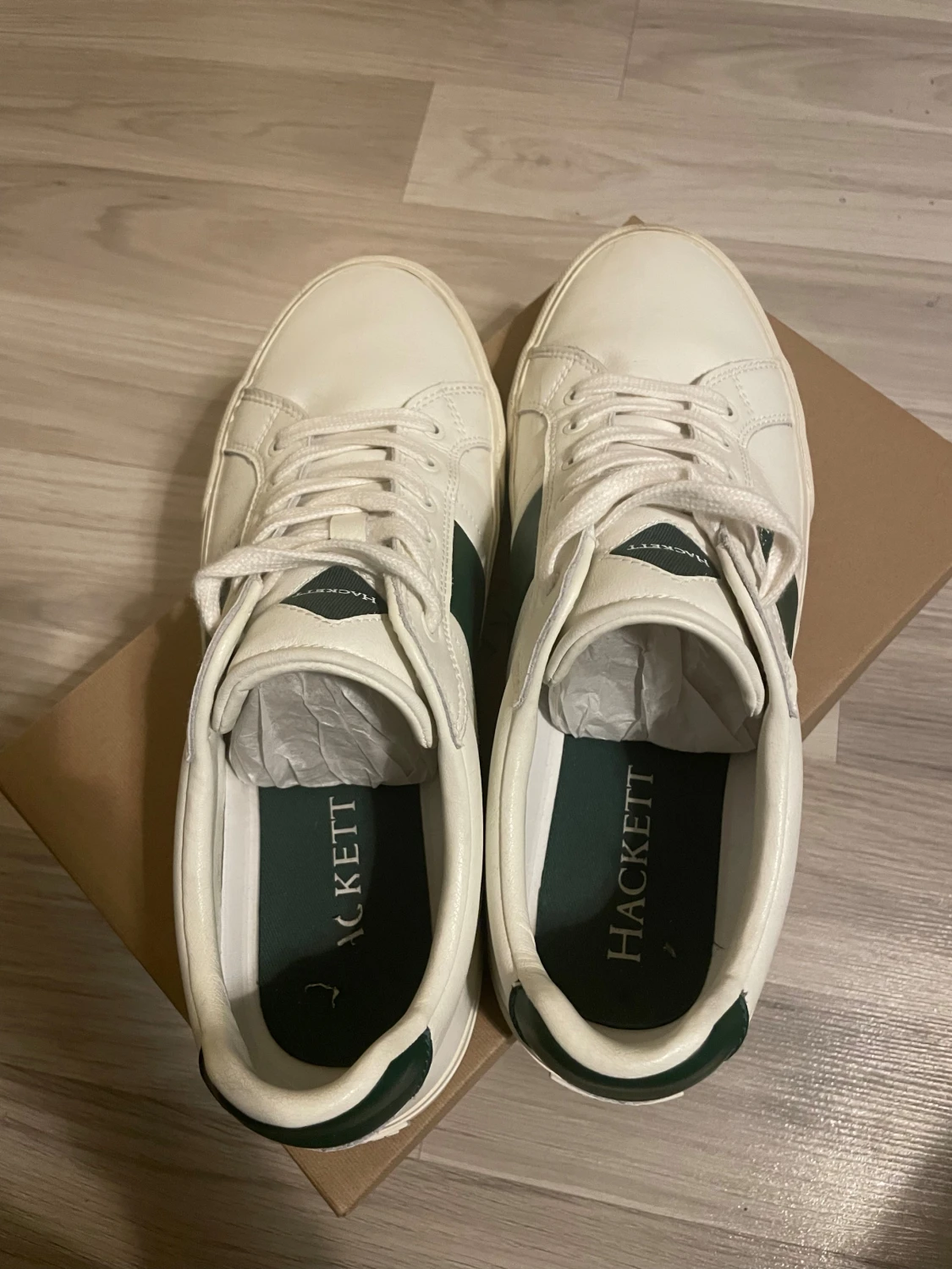 Hackett Blake Mix vita sneakers strl 44 - 1