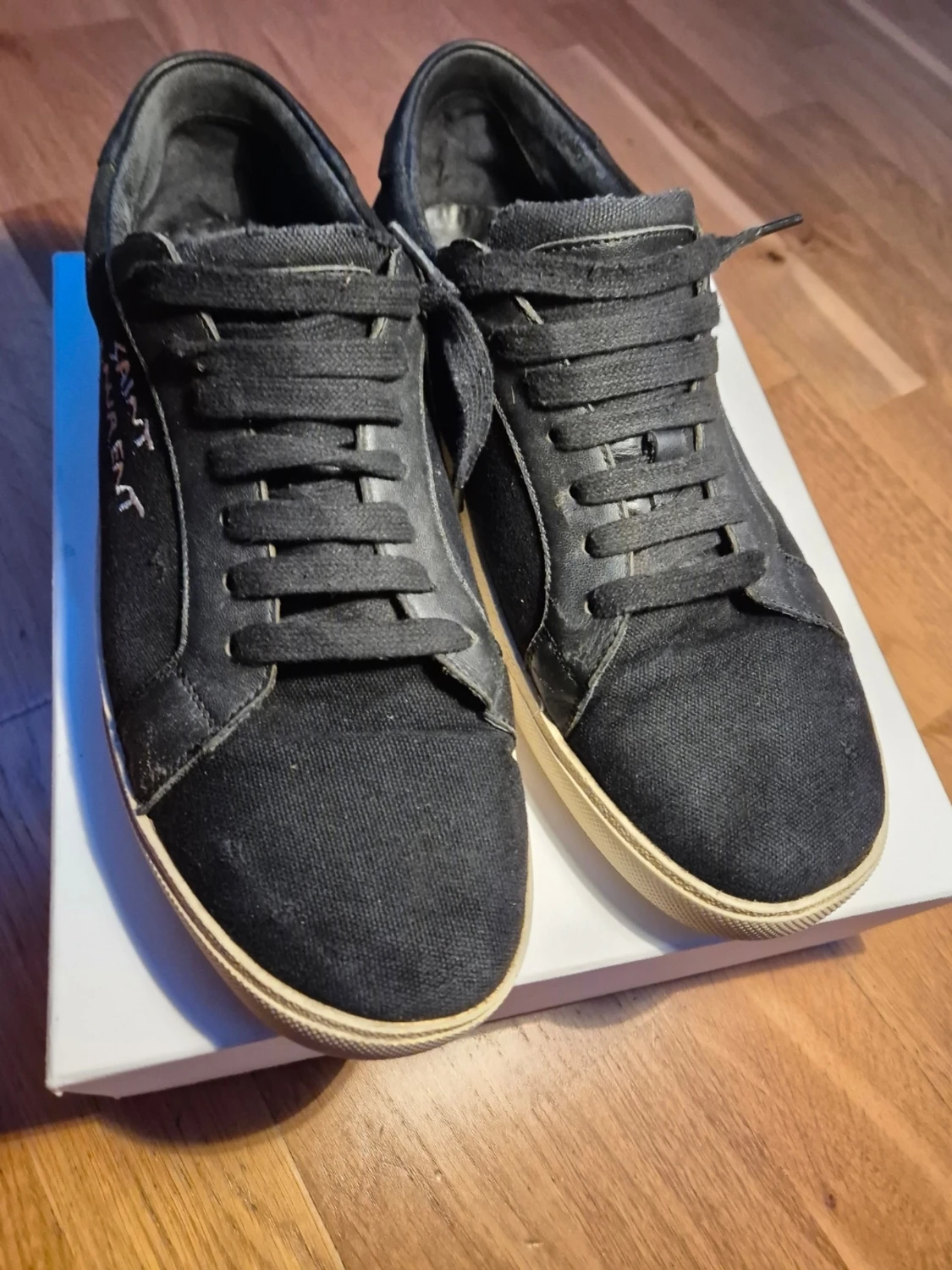 Svarta Saint Laurent sneakers - 3