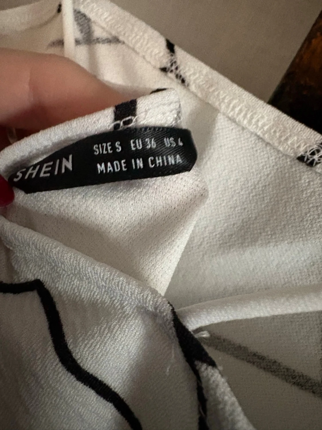 Mönstrad klänning  - 2