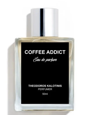 Coffee Addict Eau de Parfum 50ml - Coffee Addict Eau de Parfum från Theodoros Kalotinis är en parfym i en stilren, fyrkantig glasflaska med svart etikett och silverfärgad kork. Doften är inspirerad av kaffe och flaskan rymmer 50 ml. Endast testad. 