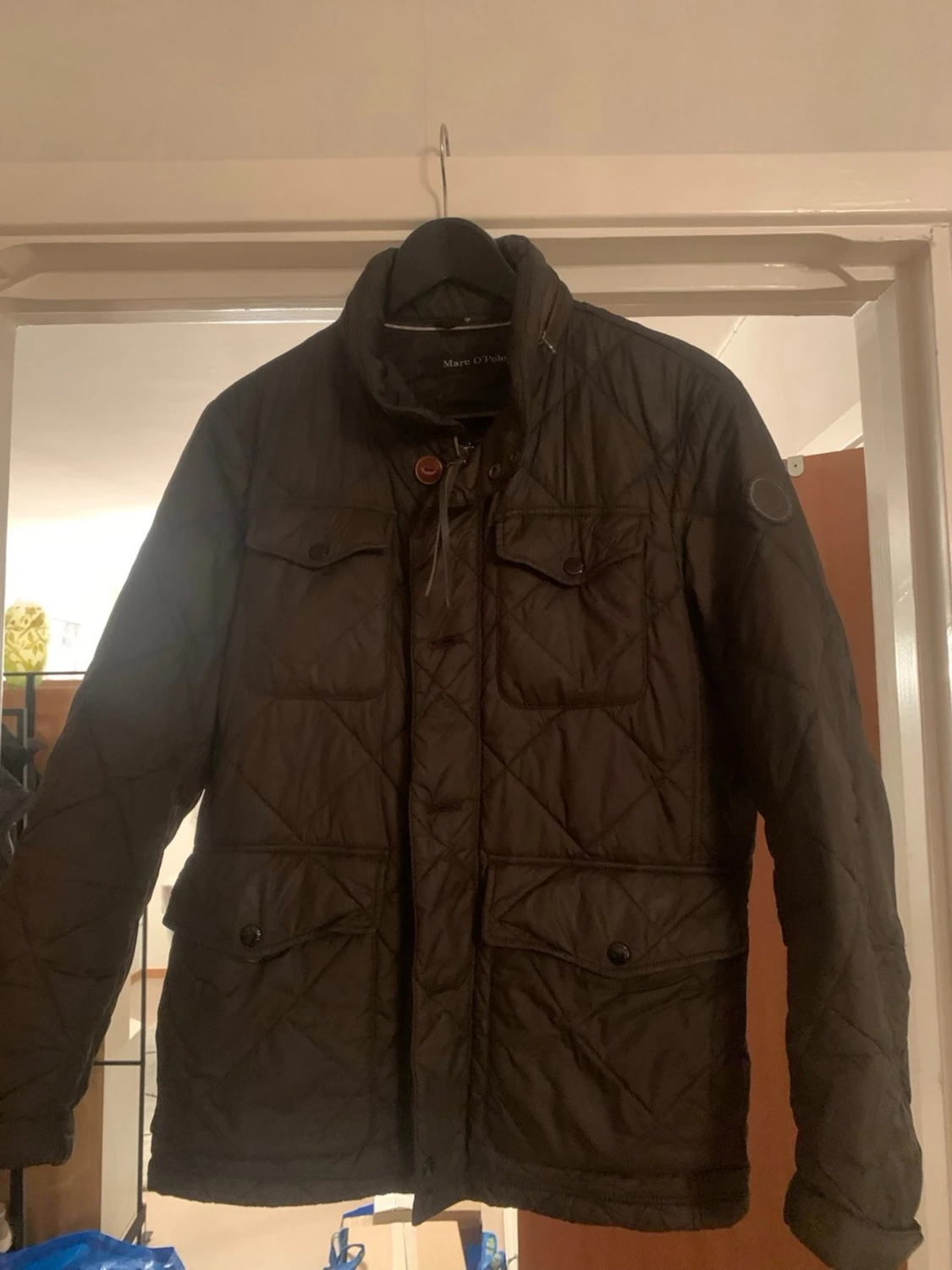 Quiltad mörkgrön jacka Marc O'Polo - 4