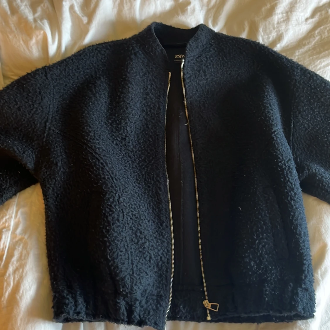 Svart teddyjacka från Zara - 3