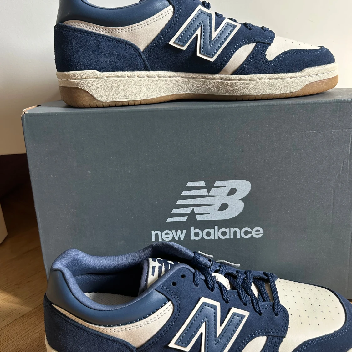 New Balance 480 sneakers blå/vit - 1