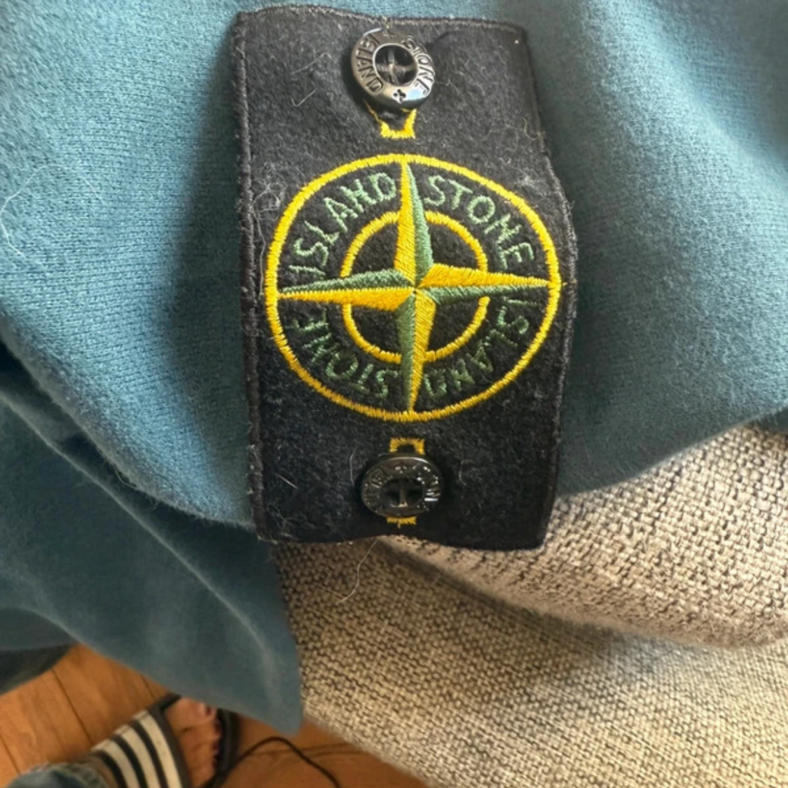 Blå sweatshirt från Stone Island - 3