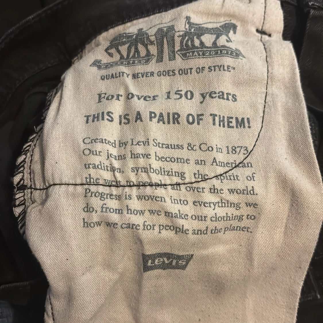 Svarta Levi's 511 jeans  - 4