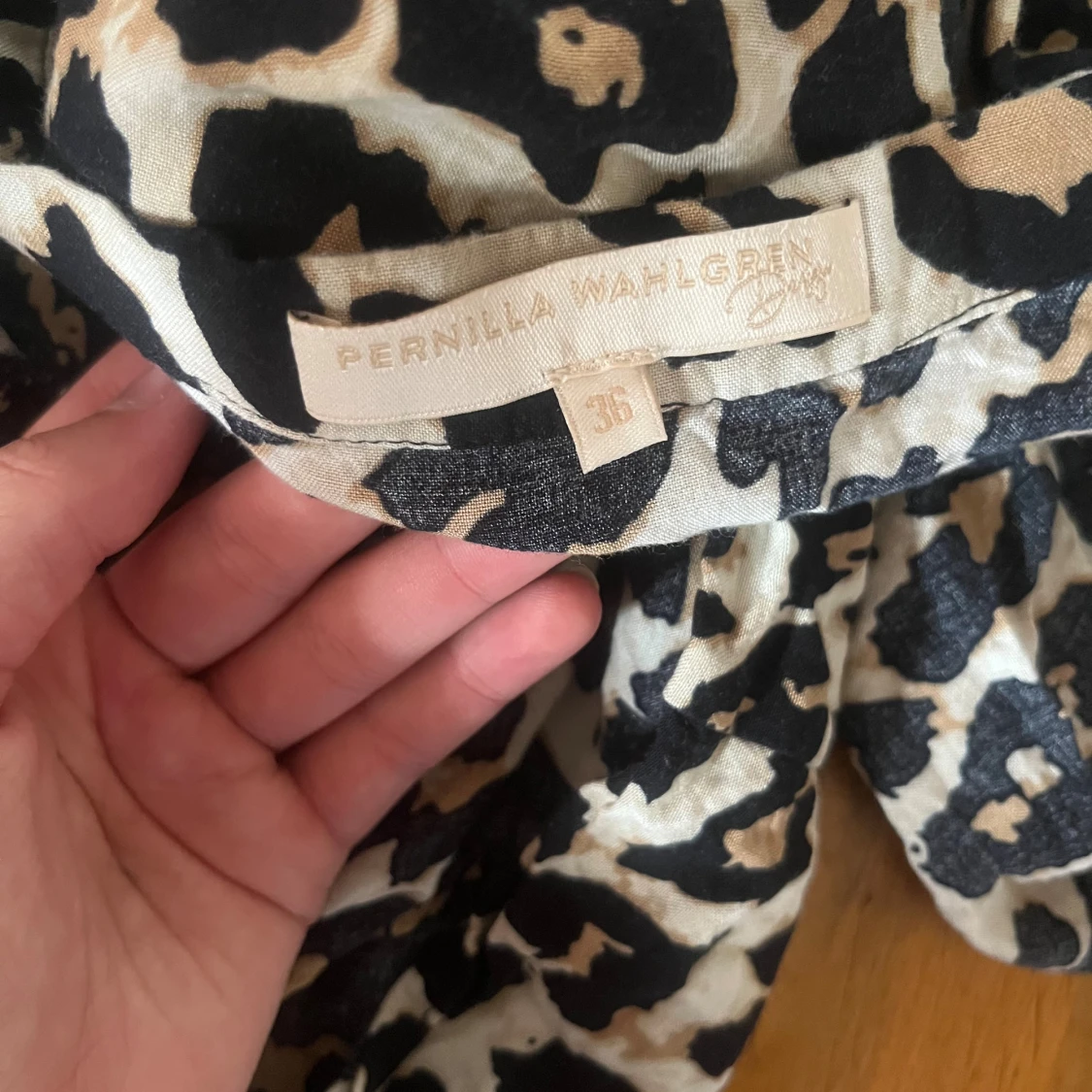 Leopardmönstrad långkjol Pernilla Wahlgren - 3