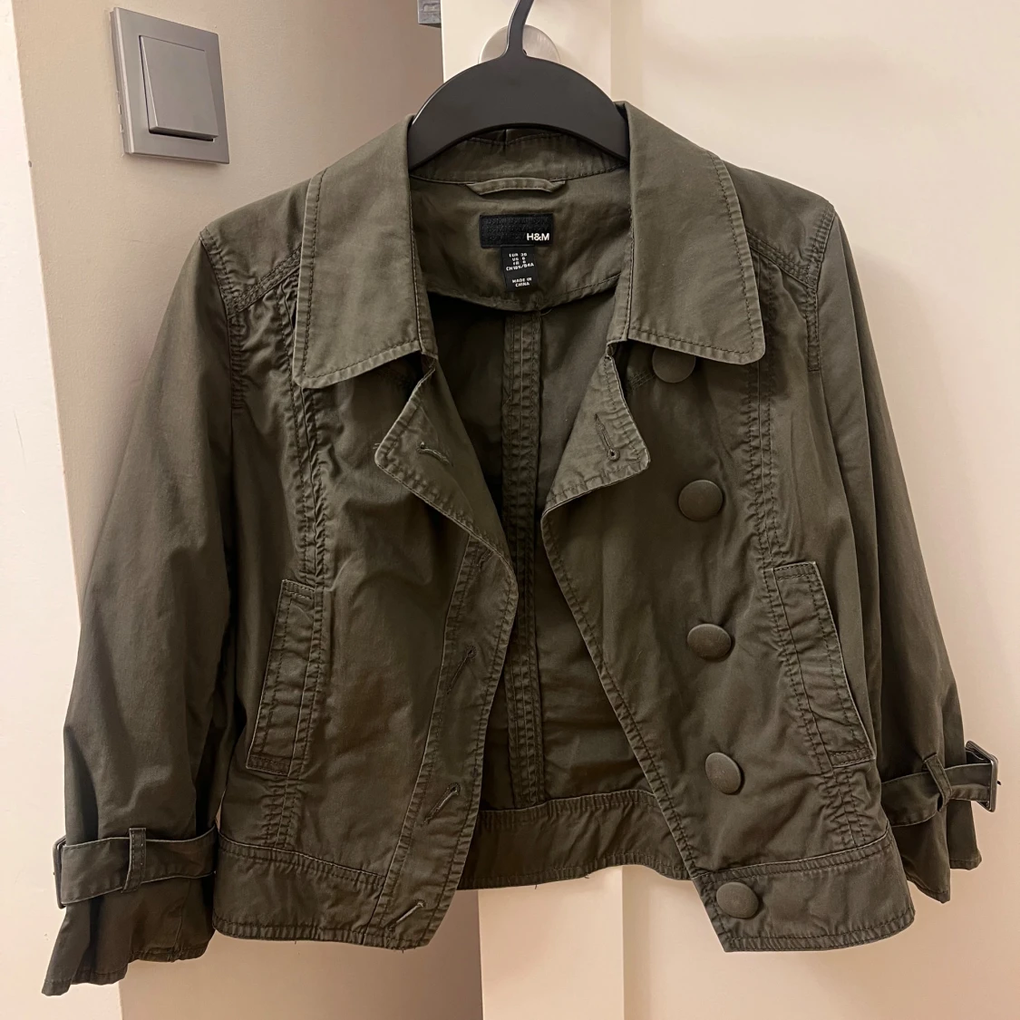 Grön  jacka  - 2