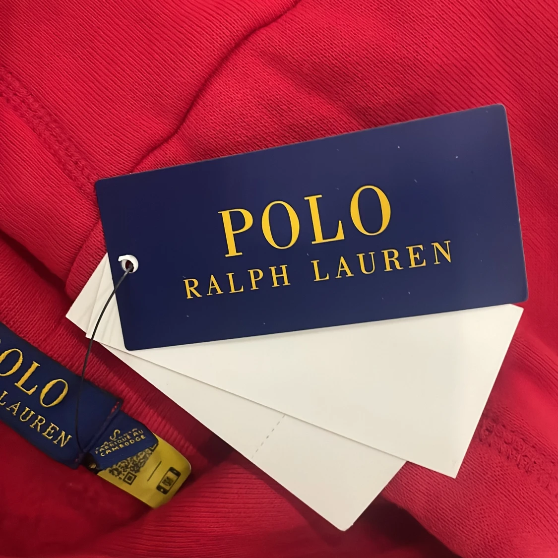 Röd hoodie från Polo Ralph Lauren - 3