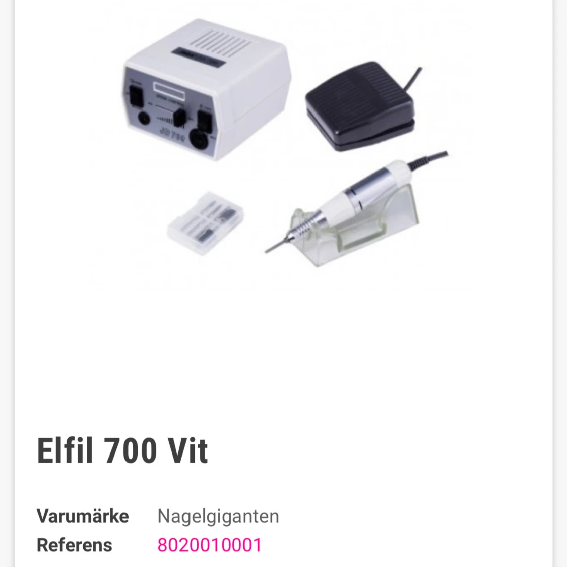 Nagellampa & Elfil - 1